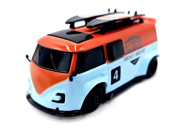 Pocket Racer Race Bus mit Fernbedienung